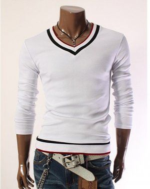 CAMISETA V COLOR