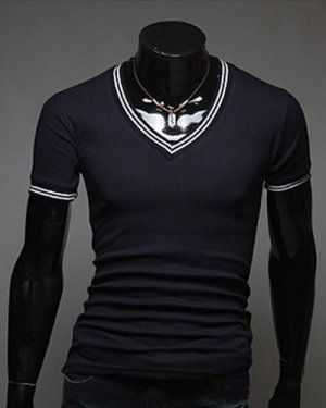 CAMISETA GOLA V